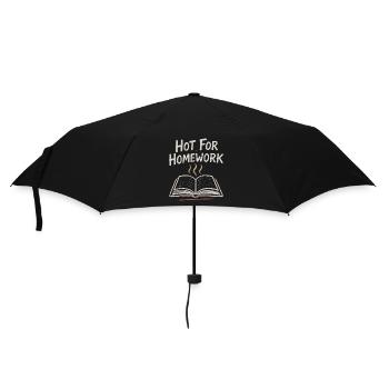 Dirty Teacher Naughty Humor Nsfw Rude - Umbrella (small) - black - Front