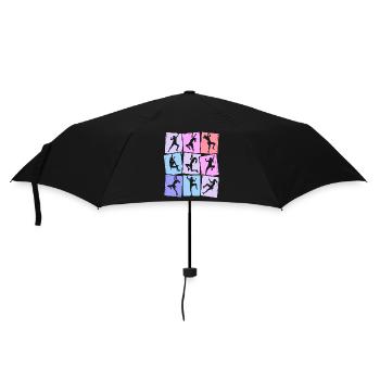 Escalade Montagnes Alpinistes Bloc Femmes Filles - Parapluie standard - noir - Devant