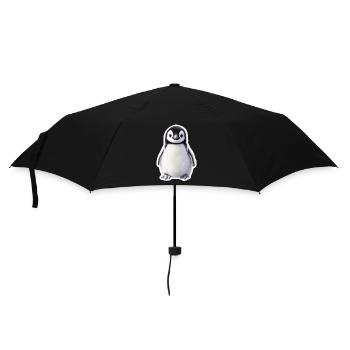 Pingouin - Parapluie standard - noir - Devant