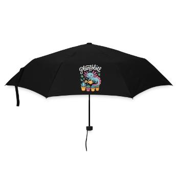 Plantolotl Axolotl Arrosage des plantes succulentes - Parapluie standard - noir - Devant