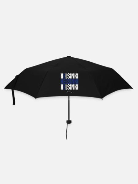 Helsinki Finlande, un souvenir d’Helsinki - Parapluie standard - noir