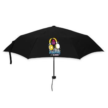 Birthday Queen 50th Birthday - Umbrella (small) - black - Front
