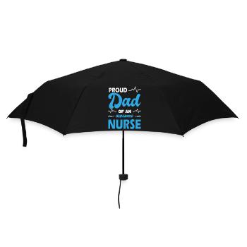 Funny Nurse Gifts Nursing Outfits - Umbrella (small) - black - Front