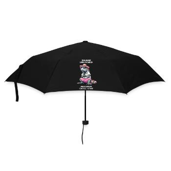Iguane débloqué | Chill-Stat Max - Parapluie standard - noir - Devant