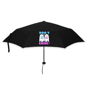 Gender Reveal Halloween Mom-to-be - Umbrella (small) - black - Front