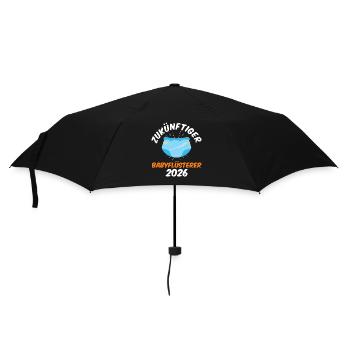 FUTUR BÉBÉ CHUCHOTEUR 2026 Drôle - Parapluie standard - noir - Devant