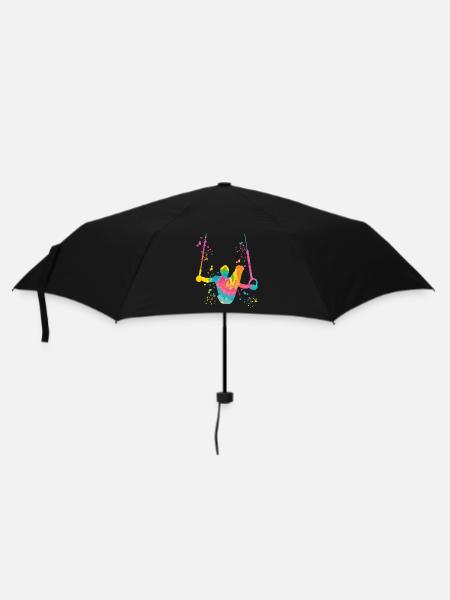 Kunstturner Ringe Kunstturnen - Regenschirm (klein) - Schwarz
