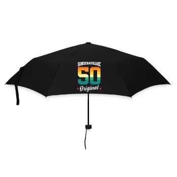 50 Birthday - Umbrella (small) - black - Front