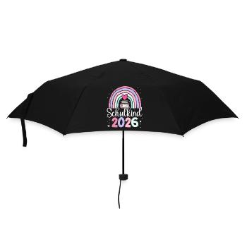 Écolier 2026 Arc-en-ciel - Parapluie standard - noir - Devant