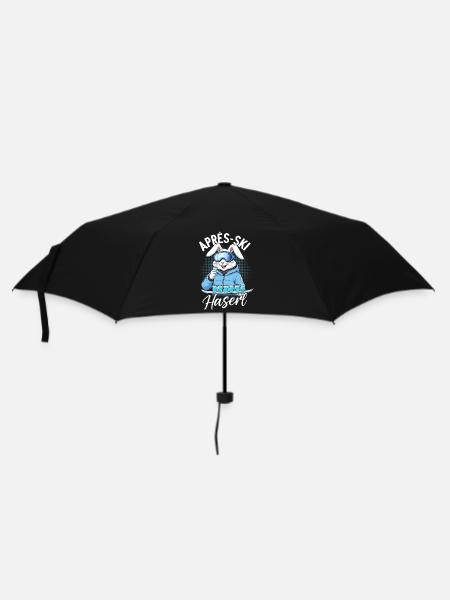 Apres Ski Haserl - Regenschirm (klein) - Schwarz