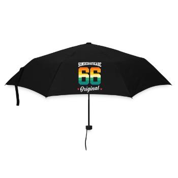 66 Birthday - Umbrella (small) - black - Front