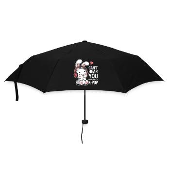 Je ne t’entends pas, écoutez de la K-Pop - Parapluie standard - noir - Devant