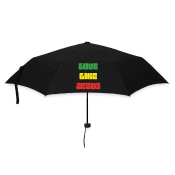 Vie amoureuse Jésus Popart - Parapluie standard - noir - Devant
