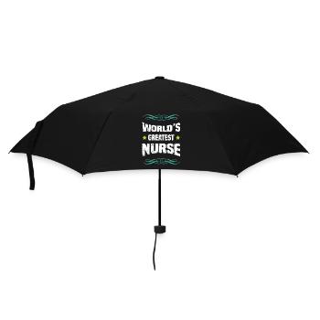 La plus grande infirmière du monde - Parapluie standard - noir - Devant