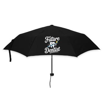 Dessin animé du futur dentiste - Parapluie standard - noir - Devant