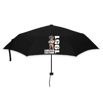 1951 Édition Limitée Ours Anniversaire 1951 - Parapluie standard - noir - Devant
