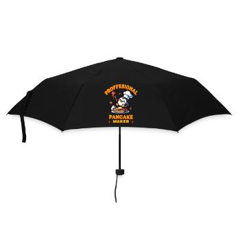 Fresh Waffles Funny Gift - Umbrella (small) - black - Front