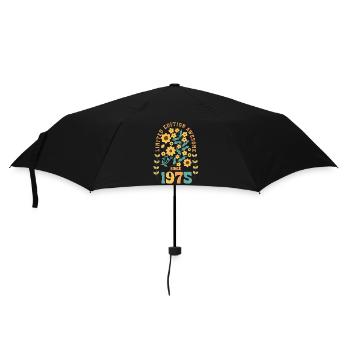Limited Edition Flower Collection Vintage 1975 - Umbrella (small) - black - Front