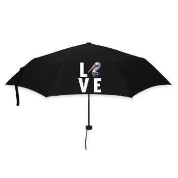Pelicans Pelican - Umbrella (small) - black - Front