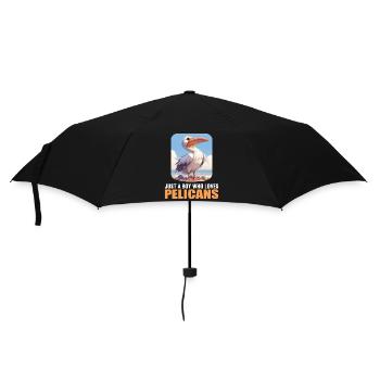 Pelicans Pelican - Umbrella (small) - black - Front