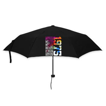 LIMITED EDITION 1975 51 YEARS 51ST BIRTHDAY - Umbrella (small) - black - Front