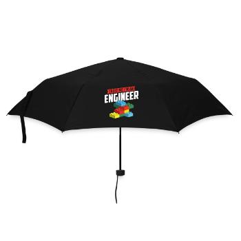 Croyez-moi, je suis un ingénieur Brick Builder Block Build - Parapluie standard - noir - Devant