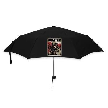 Wojtek L’ours héros de guerre - Parapluie standard - noir - Devant