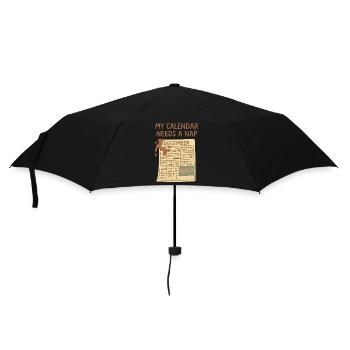 Holiday Hangover Post Christmas Mood New Year - Umbrella (small) - black - Front