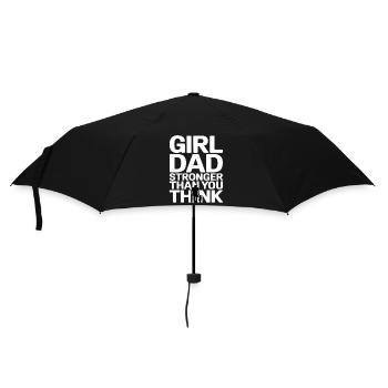 Chemise de papa fille – père d’une fille disant - Parapluie standard - noir - Devant
