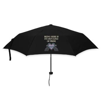 Groovy Pride Retro Equality Queer Story - Umbrella (small) - black - Front