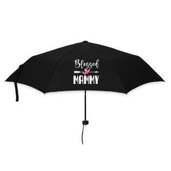 Oma Mama Geschenk Weihnachtsgeschenke Großmutter  - Regenschirm (klein) - Schwarz - Vorne