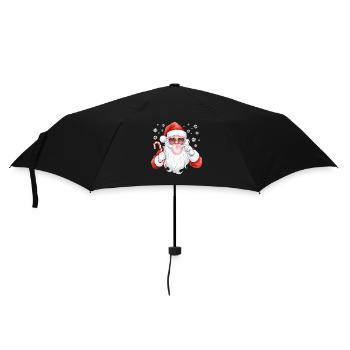 Père Noël Bubble Gum Rose - Parapluie standard - noir - Devant