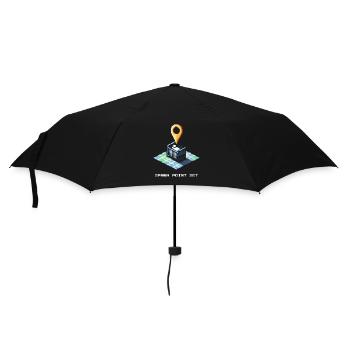 Spawn Point Set | Baby is here - Umbrella (small) - black - Front