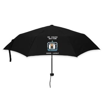 No pause button | Parents in continuous mode - Umbrella (small) - black - Front