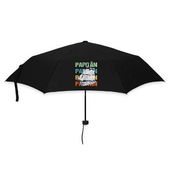 PAPITÄN Sailing Ship / Father, Daddy - Umbrella (small) - black - Front