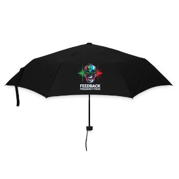 Fréquence de rétroaction Freak Musique punk rock - Parapluie standard - noir - Devant