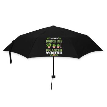 Garden Gardener Gardening Gardening Gardening Gardening - Umbrella (small) - black - Front
