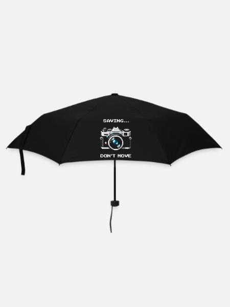 Speichern, nicht bewegen | Langzeitbelichtung - Regenschirm (klein) - Schwarz