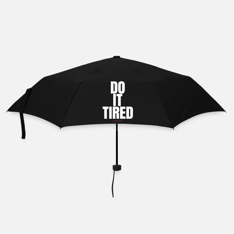 Faites-le fatigué - Parapluie standard - noir
