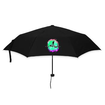 snowboard - Regenschirm (klein) - Schwarz - Vorne