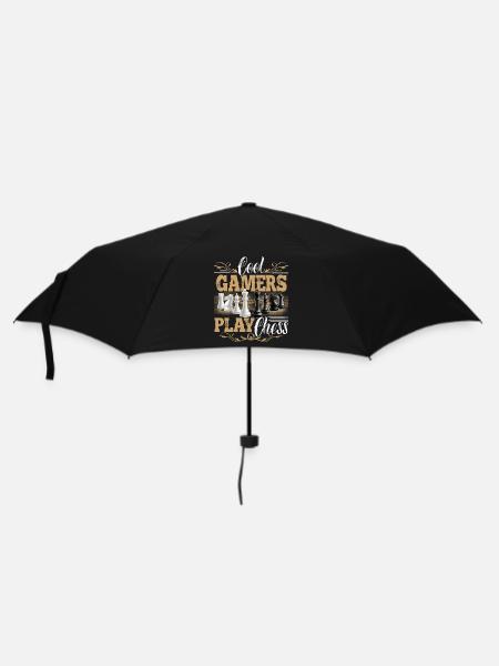 Échecs - Parapluie standard - noir