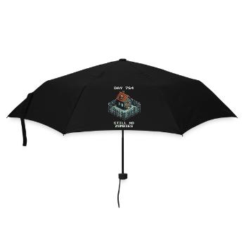 Jour 784 | Toujours pas de zombies - Parapluie standard - noir - Devant