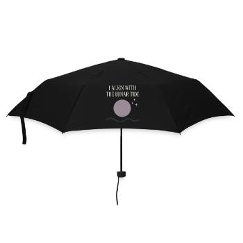Déesse Lunaire du cycle lunaire intentionnellement - Parapluie standard - noir - Devant