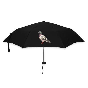 Pigeons Pigeon - Parapluie standard - noir - Devant