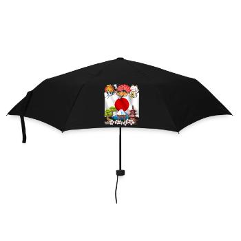 Japan - Umbrella (small) - black - Front