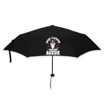Love For My Australian Dog's Sweet Heart - Umbrella (small) - black - Front