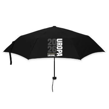 Uropa 2026 - Regenschirm (klein) - Schwarz - Vorne