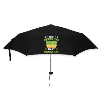 Kit de jardinage Micropousses Vegan Diet Sprout Lover - Parapluie standard - noir - Devant
