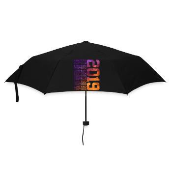 7 YEARS LIMITED EDITION 2019 7TH BIRTHDAY - Umbrella (small) - black - Front