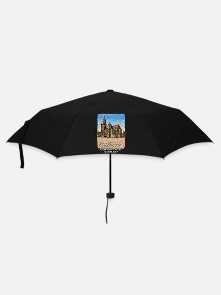 Heilbronn - Regenschirm (klein) - Schwarz